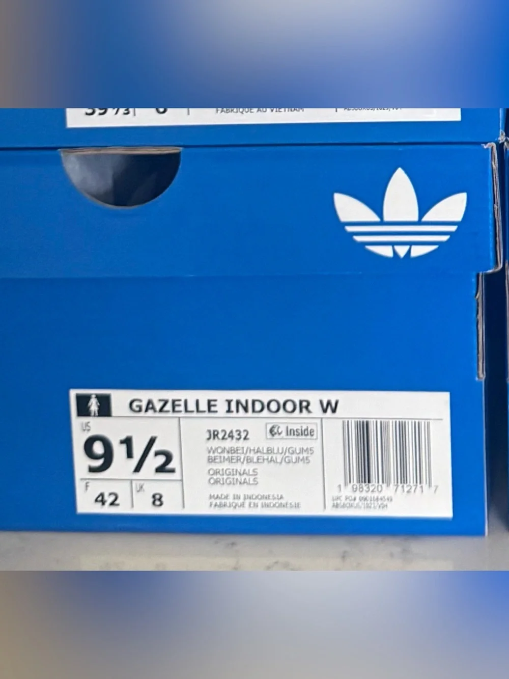 adidas nwt gazelle